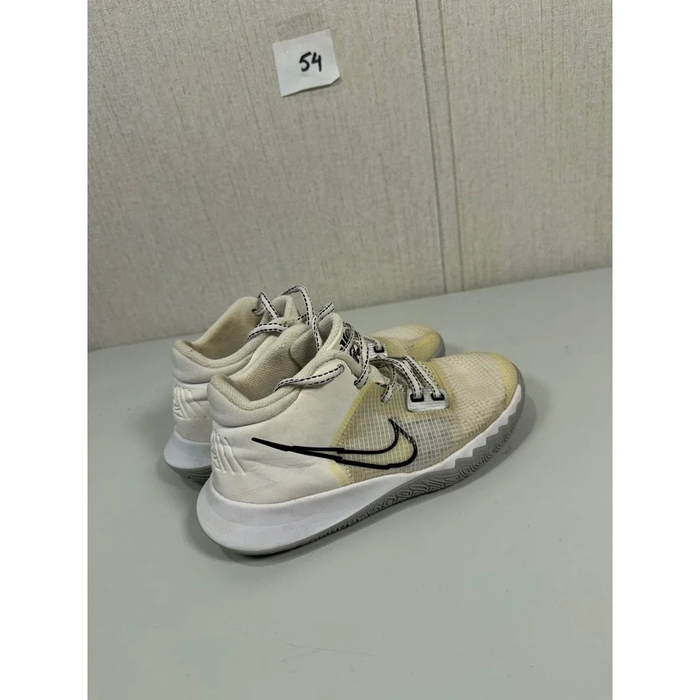 Nike Kyrie Flytrap 3 Sail Black Basketball Shoes CT5537-100 Youth 4.5Y